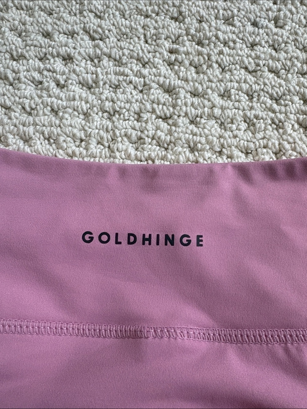 Flared Skater Skirt in Dusty Mauve - Picture 3 of 3
